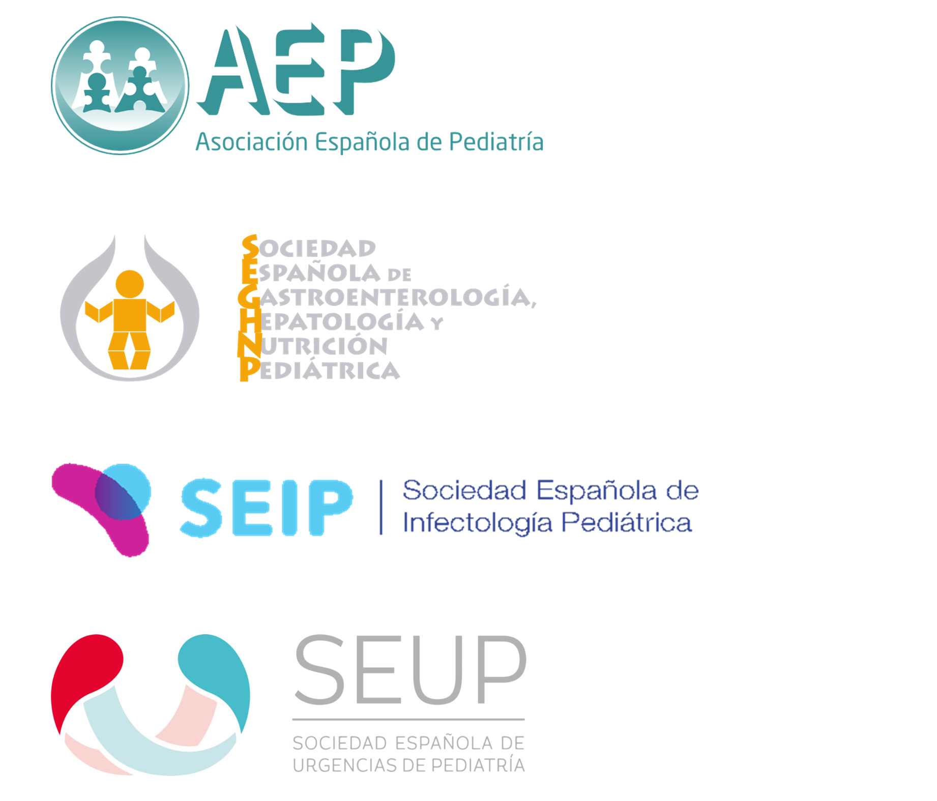 AEP, SEGHNP, SEIP y SEUP