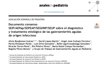  Documento consenso diagnóstico y tratamiento etiológico de las gastroenteritis agudas de origen infeccioso 
