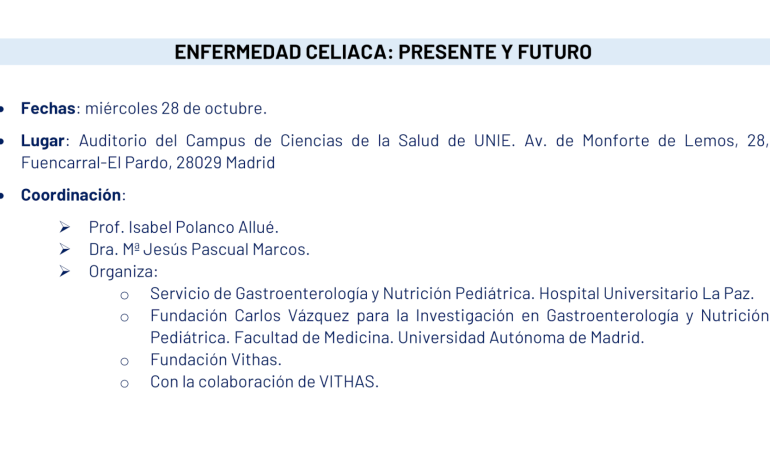 Enfermedad celiaca: presente y futuro