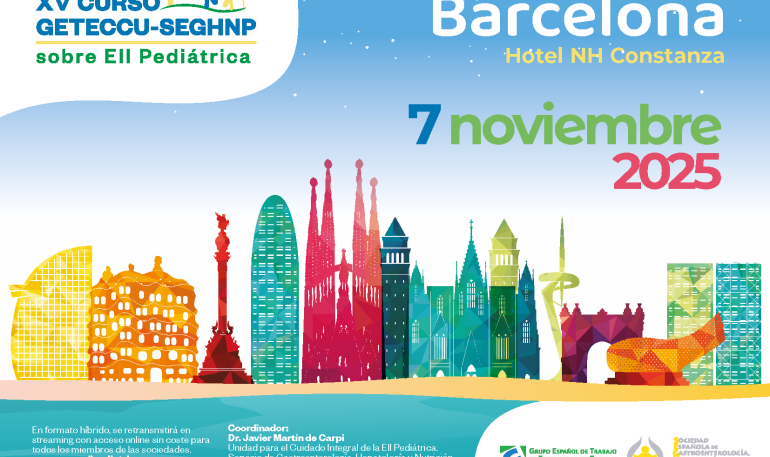  XV Curso GETECCU-SEGHNP sobre Enfermedad Inflamatoria Intestinal Pediátrica 